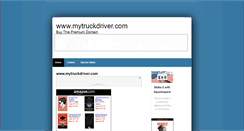 Desktop Screenshot of mytruckdriver.com